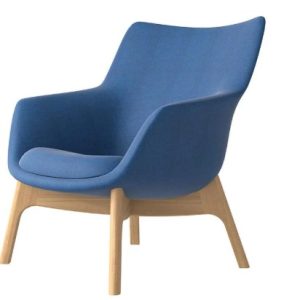 Flow armchair Indent range
